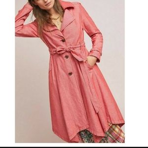 Anthropologie ELle Trench coat